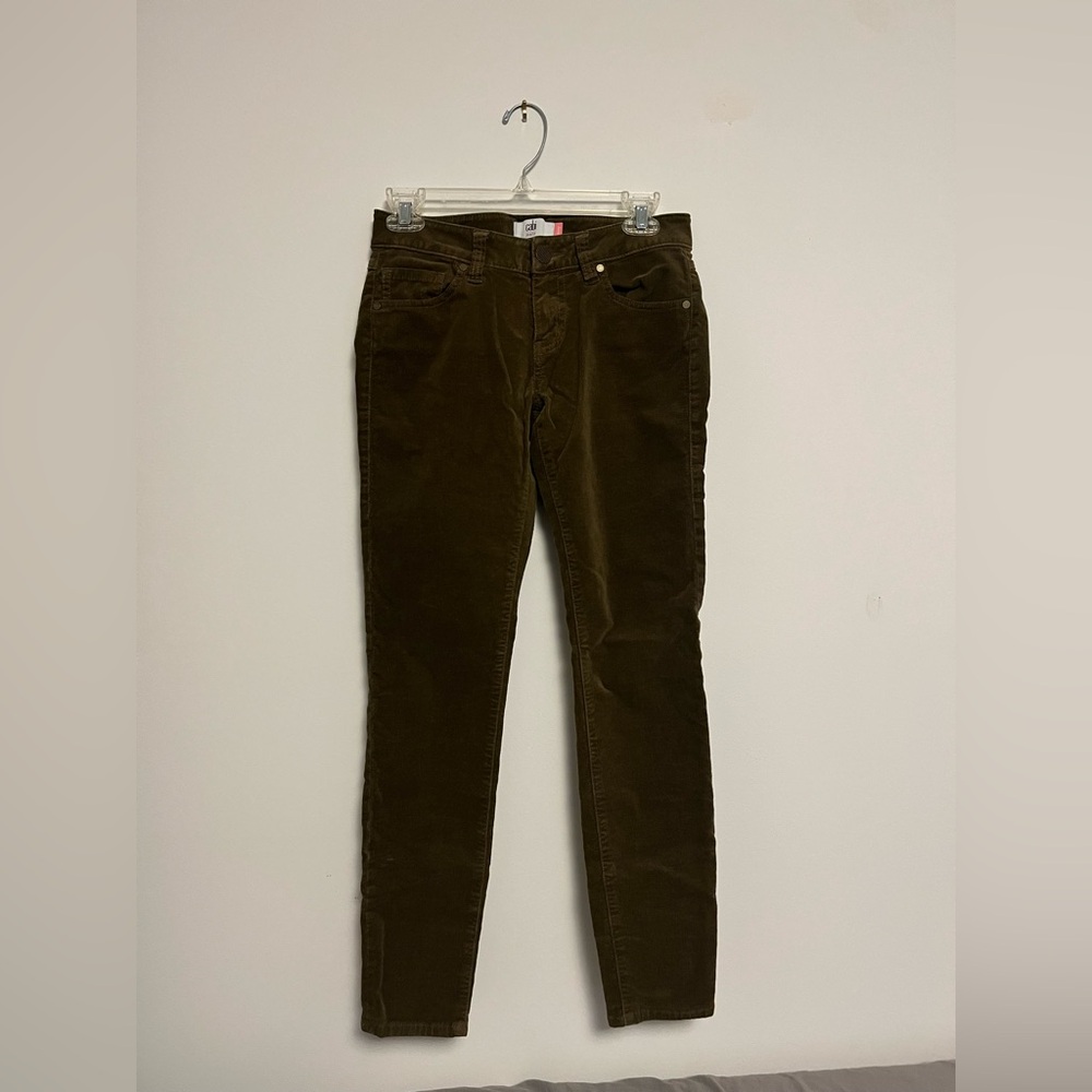 CAbi 3567 - Gold Skinny Corduroy Jeans